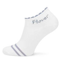 Women's Socks 2401-13 flower white