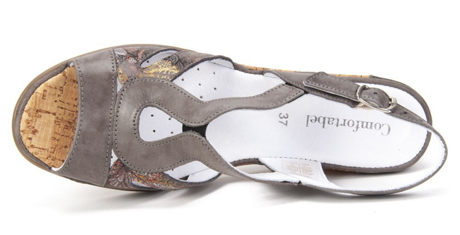 Sandals Comfortabel 710944 9-37 Cloudy