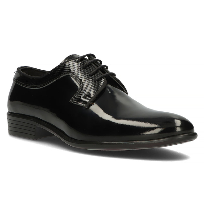 Leather shoes Filippo 1737 black patent