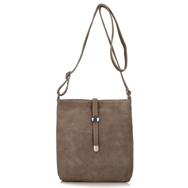 Leather handbag Toscanio A88 beige