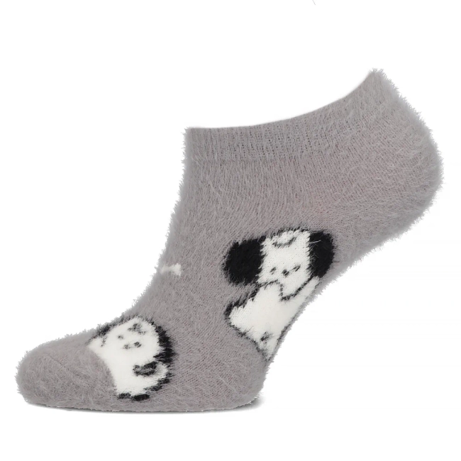 Women's Socks gray dogs