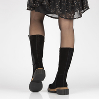 Leather boots Filippo DKZ 4210/22 BK black