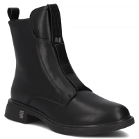 Leather ankle boots Filippo DBT7249/25 BK black