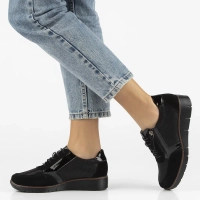 Leather shoes Filippo DP4912/25 BK black