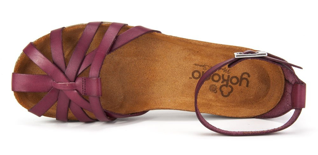 Sandały Yokono Villa-011 Vaquetilla Burdeos