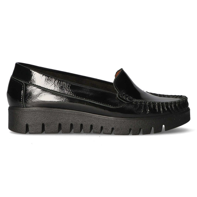 Półbuty Filippo 10118 naplak czarny