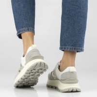 Leather sneakers Filippo DP7563/26 WH white