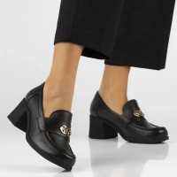 Leather shoes Filippo 20171 black