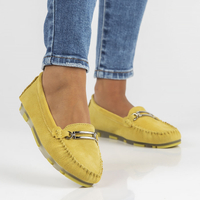 Leather loafers Filippo DP1202/22 YL yellow