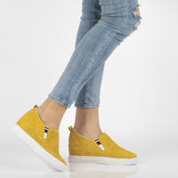 Leather shoes Filippo DP1356/21 YL yellow