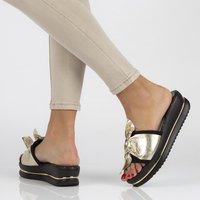 Leather flip-flops Filippo 40230 black