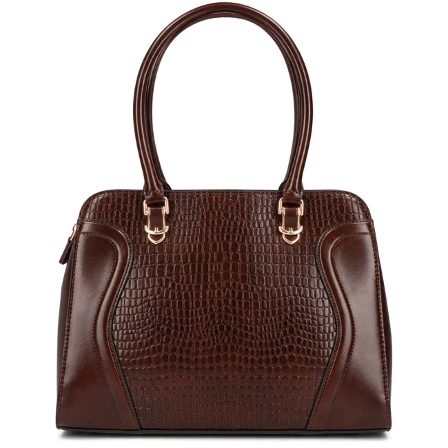 Dark brown handbag Dalma