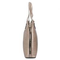 Grey shopper bag carry-all