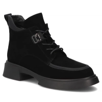 Leather ankle boots Filippo DBT7381/25 BK black