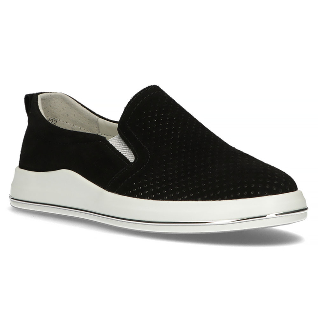 Leather shoes Filippo DP3622/22 BK black