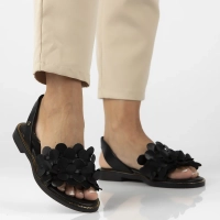 Leather sandals Filippo 40425 black