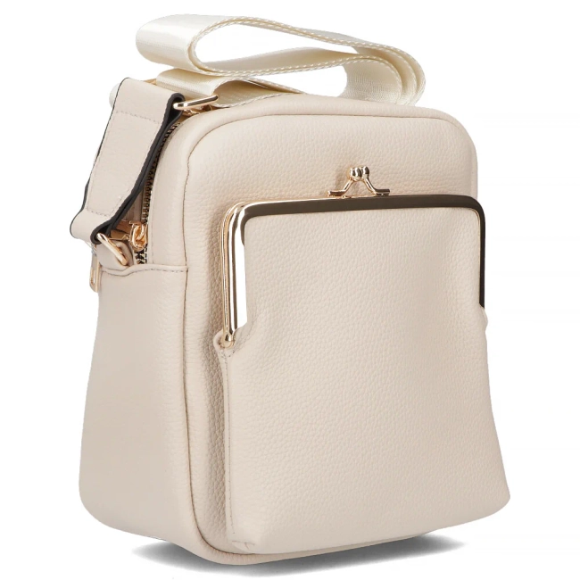 Beige handbag bijou