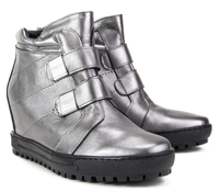 Botki Eksbut 67-4635-G56-1G Srebro Lico