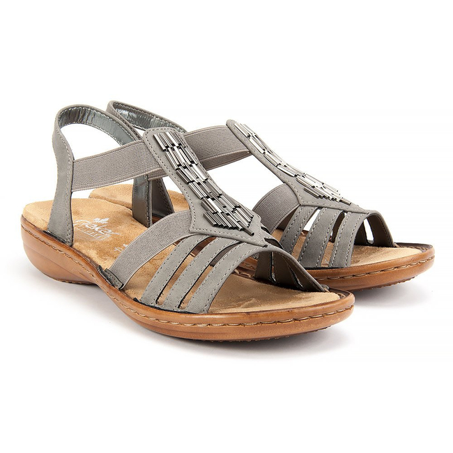 Sandals Rieker 60800-42 Grey