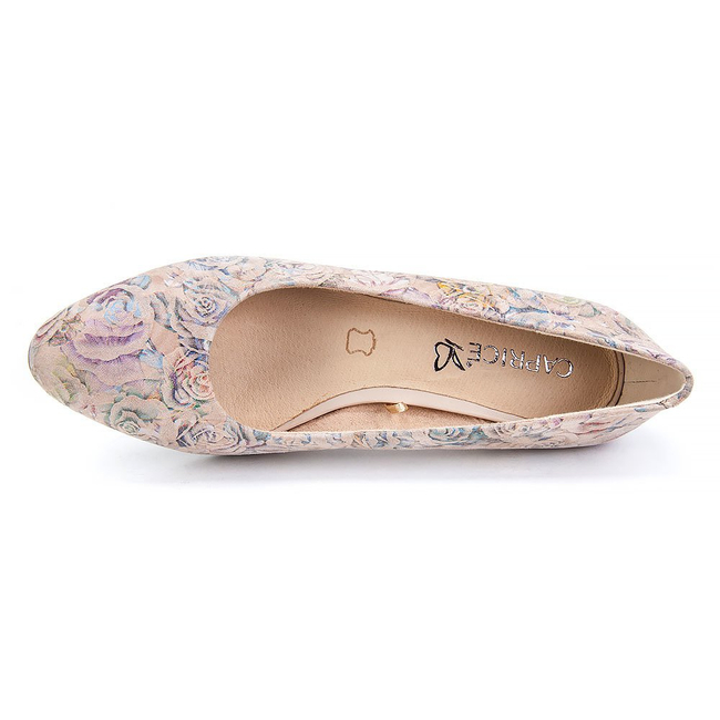 Czółenka Caprice 9-22307-20 490 Beige Flow Mul