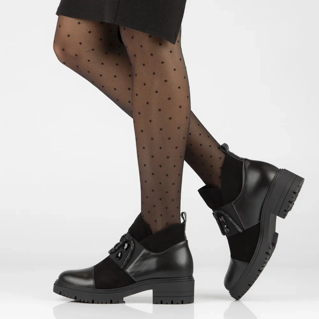 Leather ankle boots Filippo 2598 black