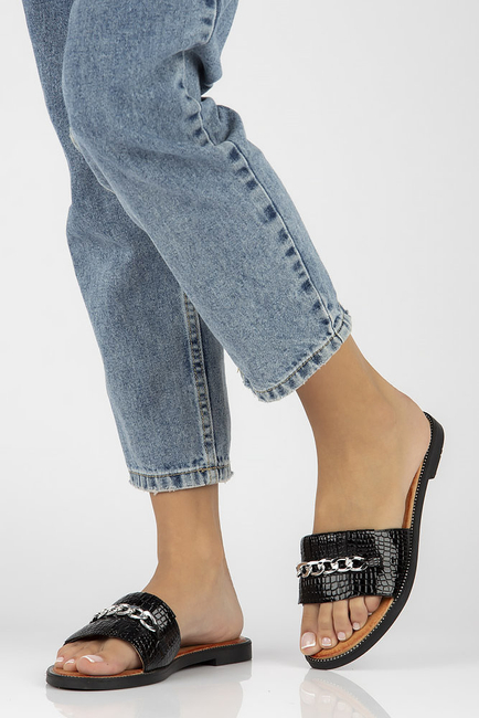 Slippers Filippo DK3671/22 BK black