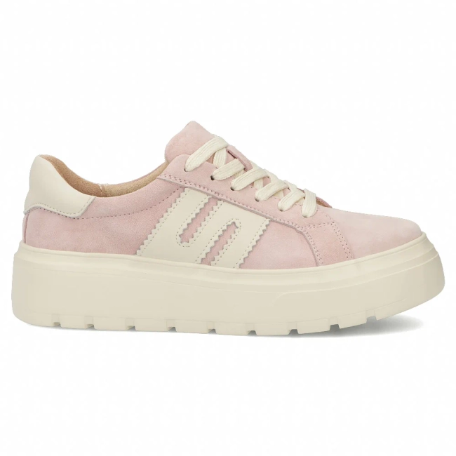 Leather sneakers Filippo DP7515/26 PI pink
