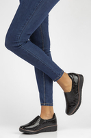 Leather shoes Filippo DP3616/22 BK black