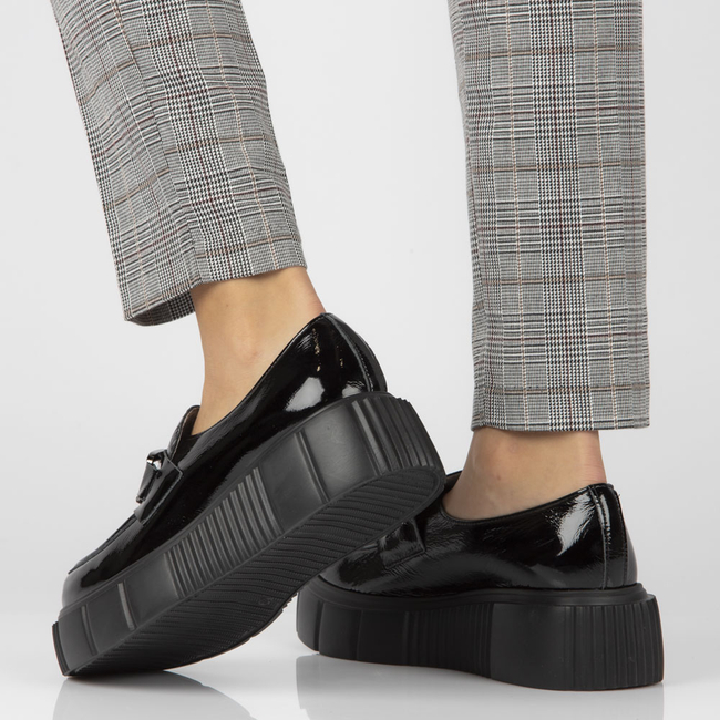 Leather shoes Filippo 20101 N black