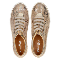 Leather shoes Filippo 482S mosaic beige