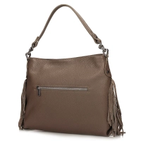 Leather handbag Toscanio  G98 beige