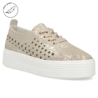 Leather sneakers Filippo DP7662/26 GO gold