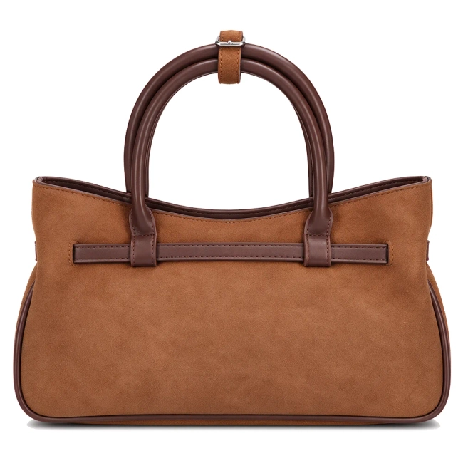 Brown handbag Moretti