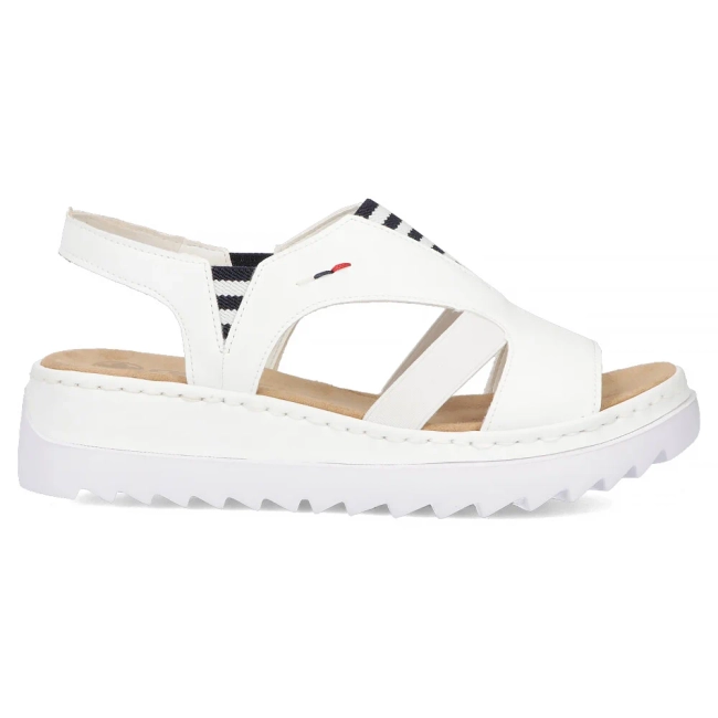 Sandals Rieker V44Y5-80 white