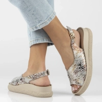 Leather sandals Filippo DS7581/26 GO gold