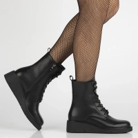 Leather ankle boots Filippo DBT6560/24 BK black