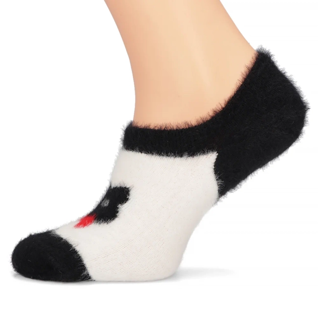 Women's Socks cat in a bow tie