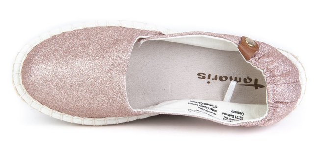 Espadryle Tamaris 1-24610-22 552 Rose glam