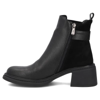 Leather ankle boots Filippo DBT8042/26 BK black