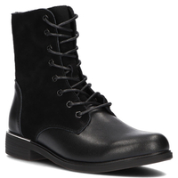 Leather ankle boots Filippo DBT3229/21 BK L black