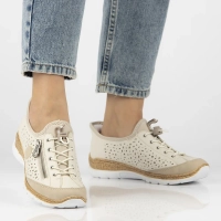 Rieker shoes N42V3-60 beige