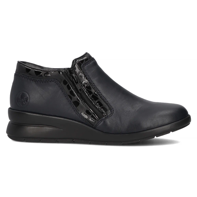 Leather Shoes Filippo L4883-14 navy