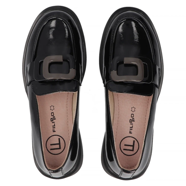 Leather lords Filippo DP6772/26 BK black