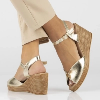 Leather sandals Filippo DS6026/24 GO gold