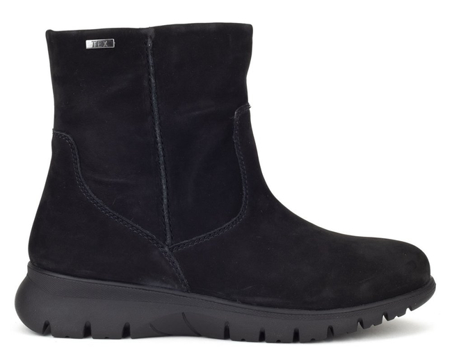 Ankle boots Caprice 9-26424-23 008 Black Nubuc