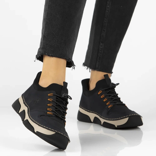 Shoes Rieker 45963-14 navy