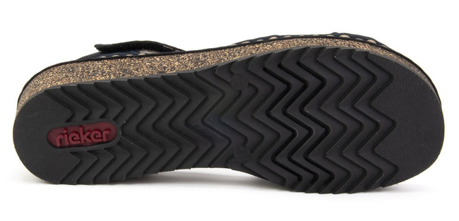 Sandały Rieker V03J6-14 Blue