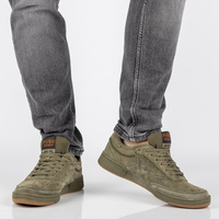 Skórzane buty Filippo MSP2123/21 KH khaki