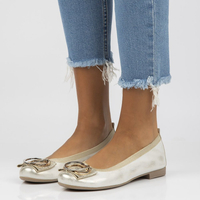 Leather ballerinas Filippo 103 gold