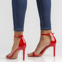 Heeled Sandals Filippo B508YH-PB red